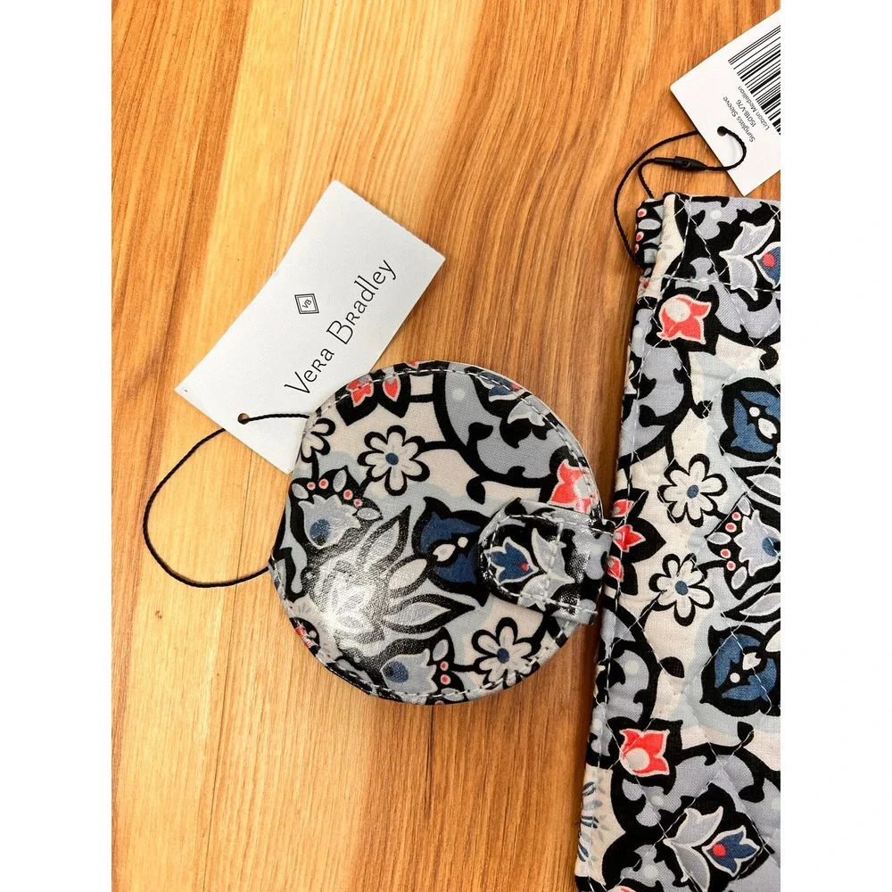 Vera‎ Bradley Sunglass sleeve Lisbon Medallion Mirror and Zip ID Case NWT